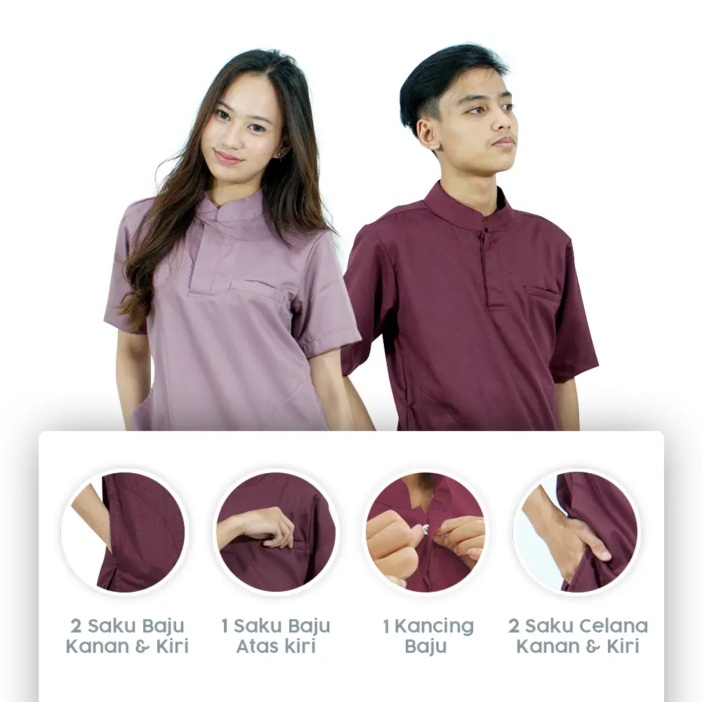 LINCURT - Set Baju OK Lengan Pendek series 'My Style'
